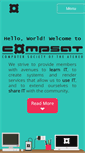Mobile Screenshot of compsat.org