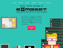 Tablet Screenshot of compsat.org